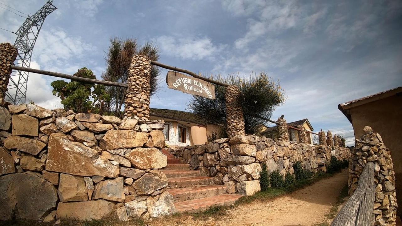 Refugio Ecologico Kalluchi Comunidad Yumani Esterno foto